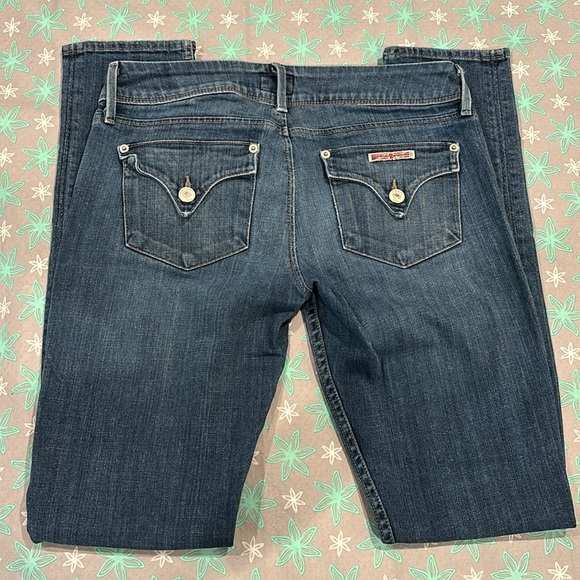 HUDSON Woman's Collin Flap Skinny Jean Signature Triangle Pocket waist 26 - Picture 7 of 9